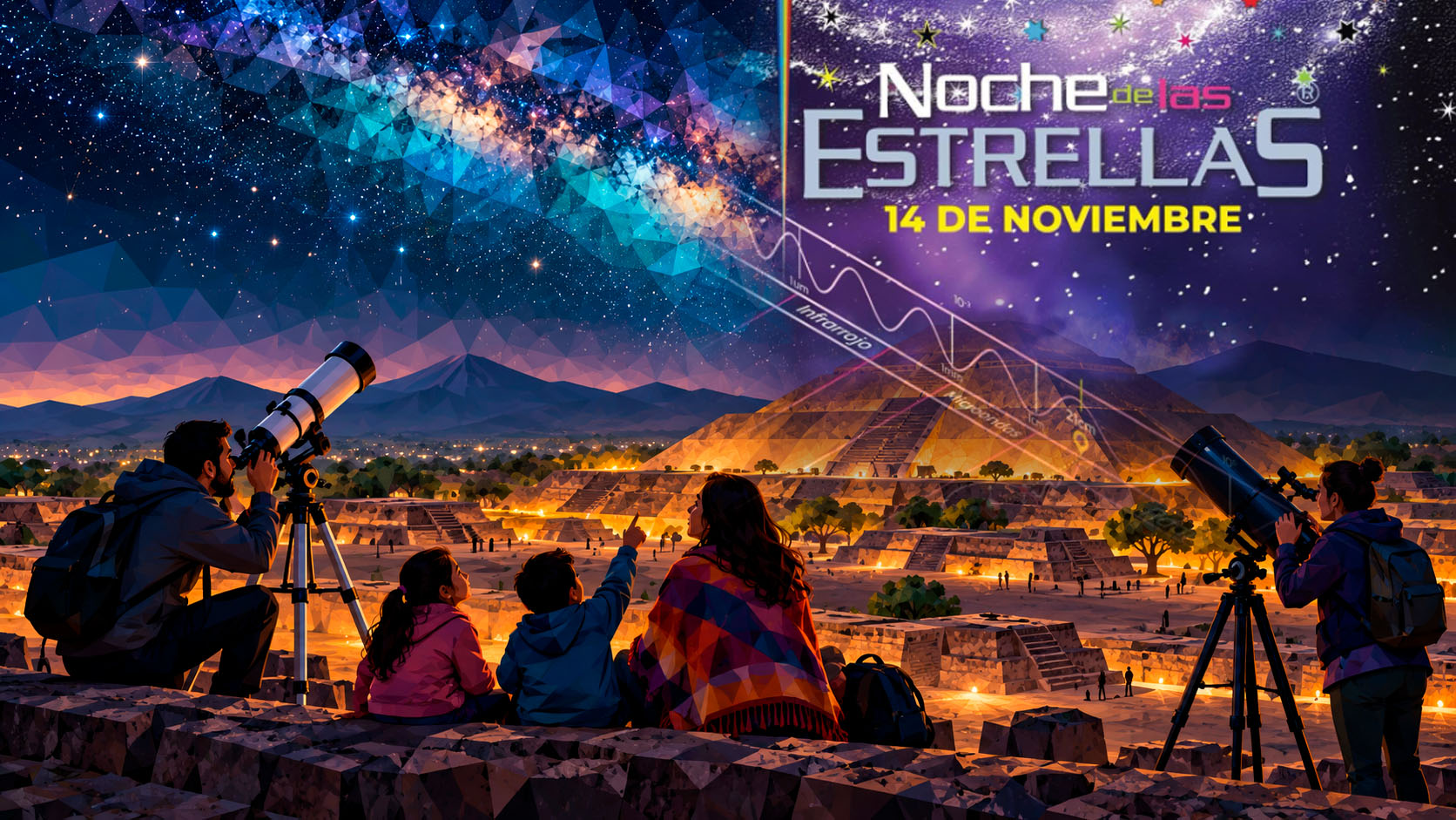 Featured image for “Noche de las Estrellas 2026: una cita con el cielo el 14 de noviembre”